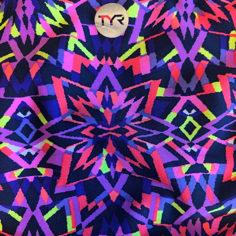 TYR Multicolor Geometric Bikini Bottom - Picture 3 of 4